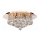 Searchlight - Lampada da soffitto HANNA 4xG9/33W/230V