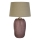 Searchlight - Lampada da tavolo AMETHYST 1xE27/60W/230V