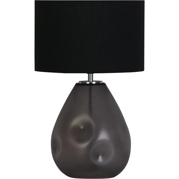 Searchlight - Lampada da tavolo DEVON 1x E27/60W/230V, nera