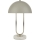 Searchlight - Lampada da tavolo DOME 1xG9/7W/230V argento