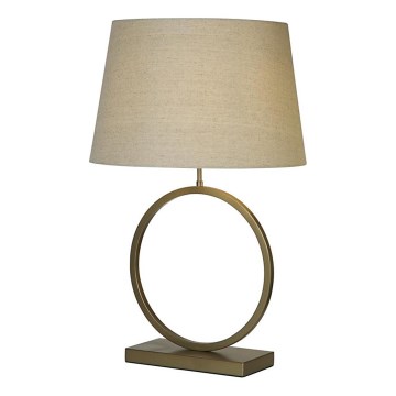 Searchlight - Lampada da tavolo ELEGANT 1xE27/60W/230V colore crema