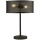 Searchlight -  Lampada da tavolo FISHNET 2xE27/60W/230V nera