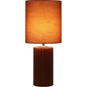 Searchlight - Lampada da tavolo GROOVE 1xE14/60W/230V bordeaux