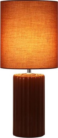 Searchlight - Lampada da tavolo GROOVE 1xE14/60W/230V bordeaux