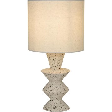 Searchlight - Lampada da tavolo MALACCA 1xE27/60W/230V