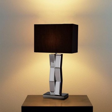 Searchlight - Lampada da tavolo MIRROR 1xE27/60W/230V