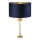 Searchlight - Lampada da tavolo PALM 1xE27/10W/230V blu/oro
