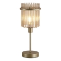 Searchlight - Lampada da tavolo SWIZZLE 1xE14/60W/230V dorata