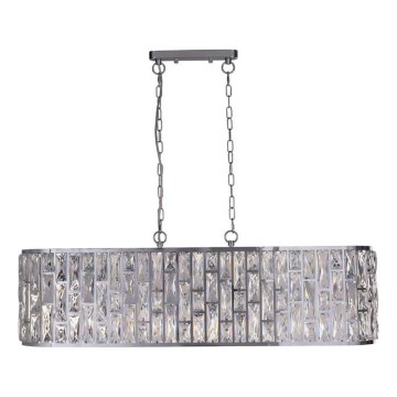 Searchlight - Lampadario a catena BIJOU 8xE14/40W/230V