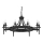 Searchlight - Lampadario a catena CARTWHEEL 8xE14/60W/230V nero