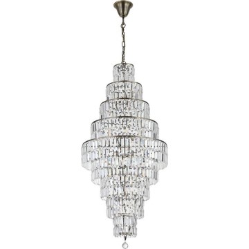 Searchlight - Lampadario a catena EMPIRE 13xE14/60W/230V