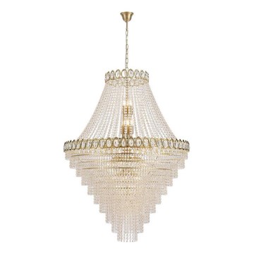 Searchlight - Lampadario a catena LOUIS PHILLIPE 28xE14/60W/230V