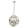 Searchlight - Lampadario a catena ORBIT 4xE14/60W/230V ottone