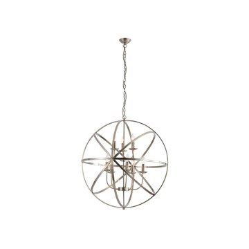 Searchlight - Lampadario a catena ORBIT 8xE14/60W/230V ottone