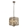 Searchlight - Lampadario a sospensione con catena BIJOU 3xE14/60W/230V diametro 38 cm ottone