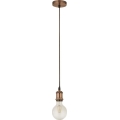 Searchlight - Lampadario a sospensione con cavo di sospensione SOSPENSIONE 1xE27/60W/230V Finitura rame
