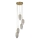 Searchlight - Lampadario a sospensione con cavo ROCKY 5xG9/33W/230V