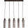 Searchlight - Lampadario a sospensione con cavo SWEDEN 5xE27/60W/230V marrone/fumé