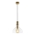 Searchlight - Lampadario a sospensione con filo MARGARITA 1xE27/60W/230V ottone