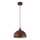 Searchlight - Lampadario a sospensione su cavo MARS 1xE27/60W/230V Ø 40 cm colore mattone