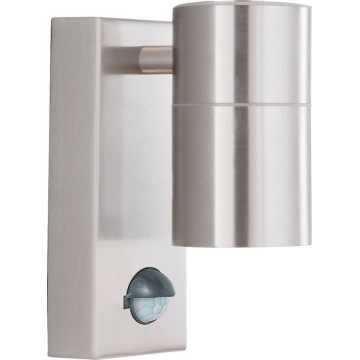 Searchlight - LED Applique da esterno con sensore METRO 1xGU10/3W/230V IP44