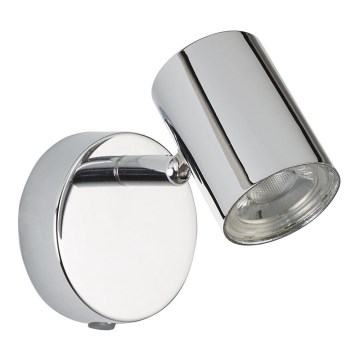 Searchlight - LED Faretto da parete ROLLO LED/4W/230V, finitura cromata lucida