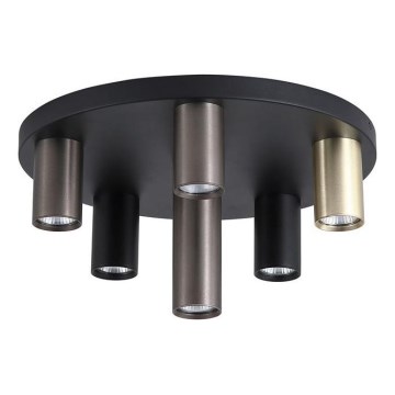 Searchlight - Plafoniera TUBES 6xGU10/10W/230V Ø 40 cm