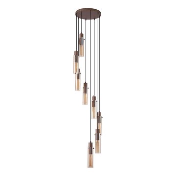 Searchlight - SWEDEN Lampadario sospeso con cavo 8x E27/60W/230V