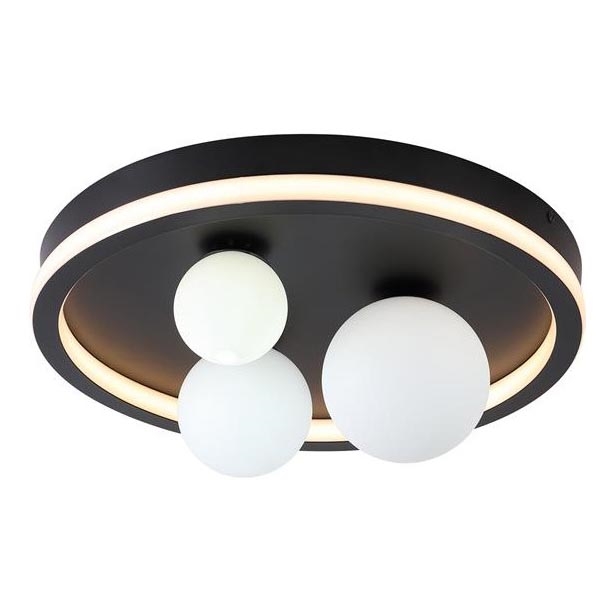 Searchlight - TRIDENT Lampada da soffitto a LED LED/20W/230V Ø 40 cm