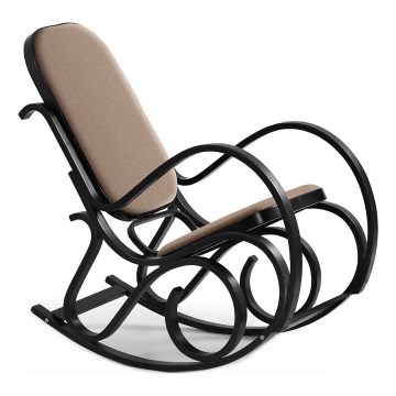 Sedia a dondolo MAX BIS 95x52 cm wenge