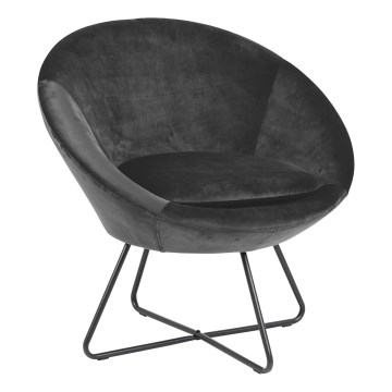 Sedia BERYL grigio scuro