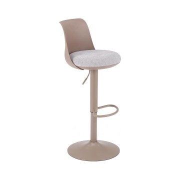 Sedia da bar RENO marrone/grigio