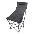Sedia da campeggio pieghevole grigio