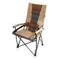 Sedia da campeggio pieghevole marrone
