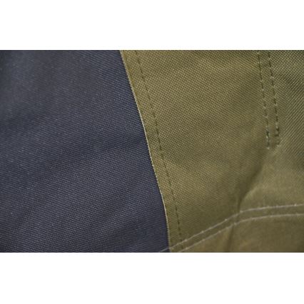 Sedia da campeggio pieghevole riscaldata 11/5V verde/grigio