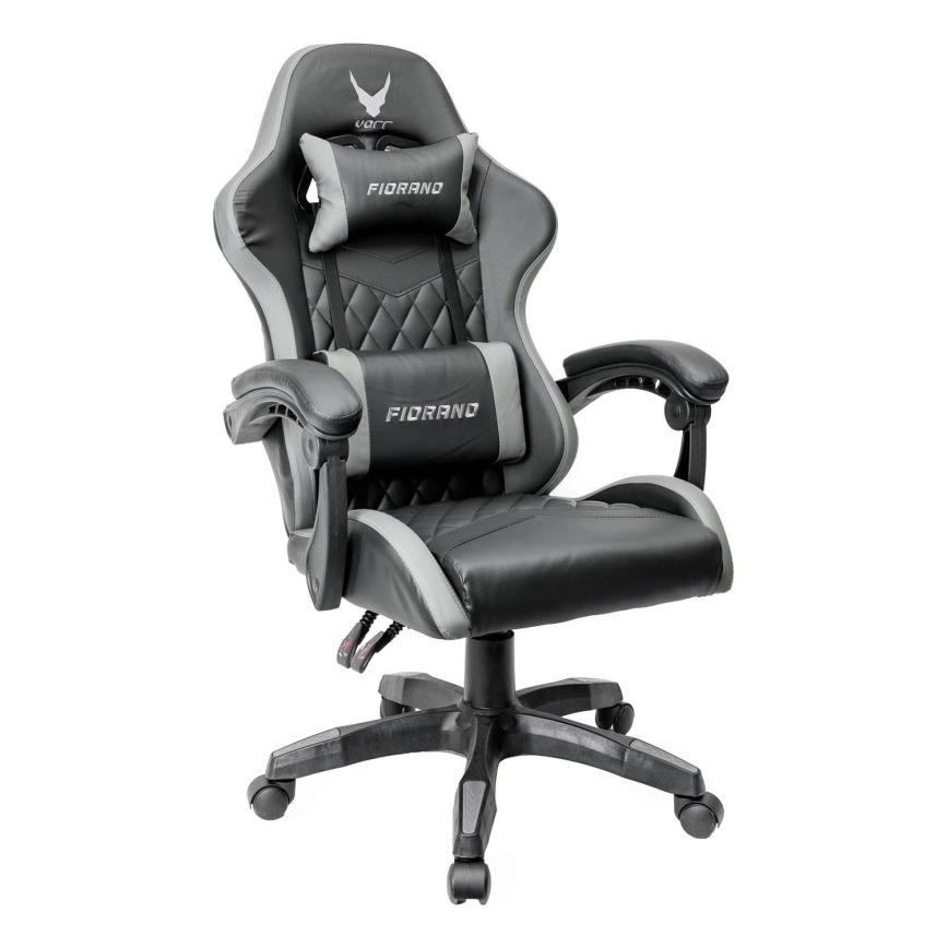 Sedia da gaming FIORANO nero/grigio