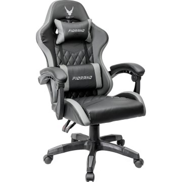 Sedia da gioco FIORANO nero/grigio