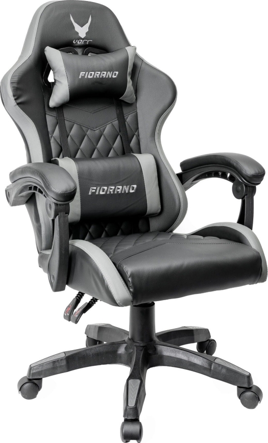 Sedia da gioco FIORANO nero/grigio