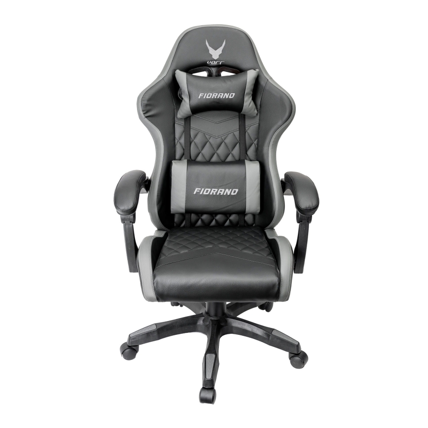 Sedia da gioco FIORANO nero/grigio