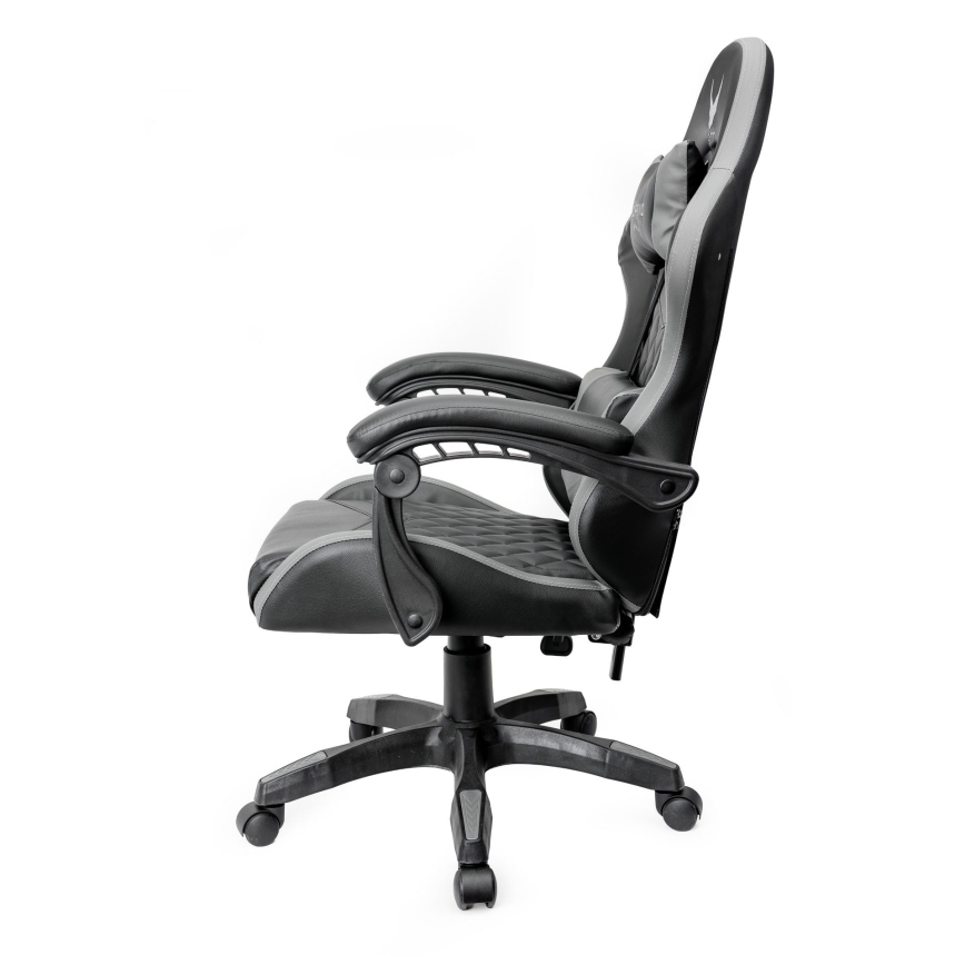 Sedia da gioco FIORANO nero/grigio