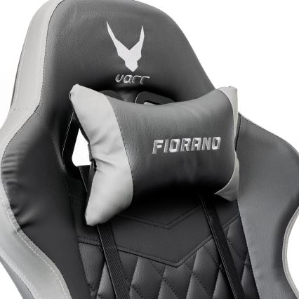 Sedia da gioco FIORANO nero/grigio