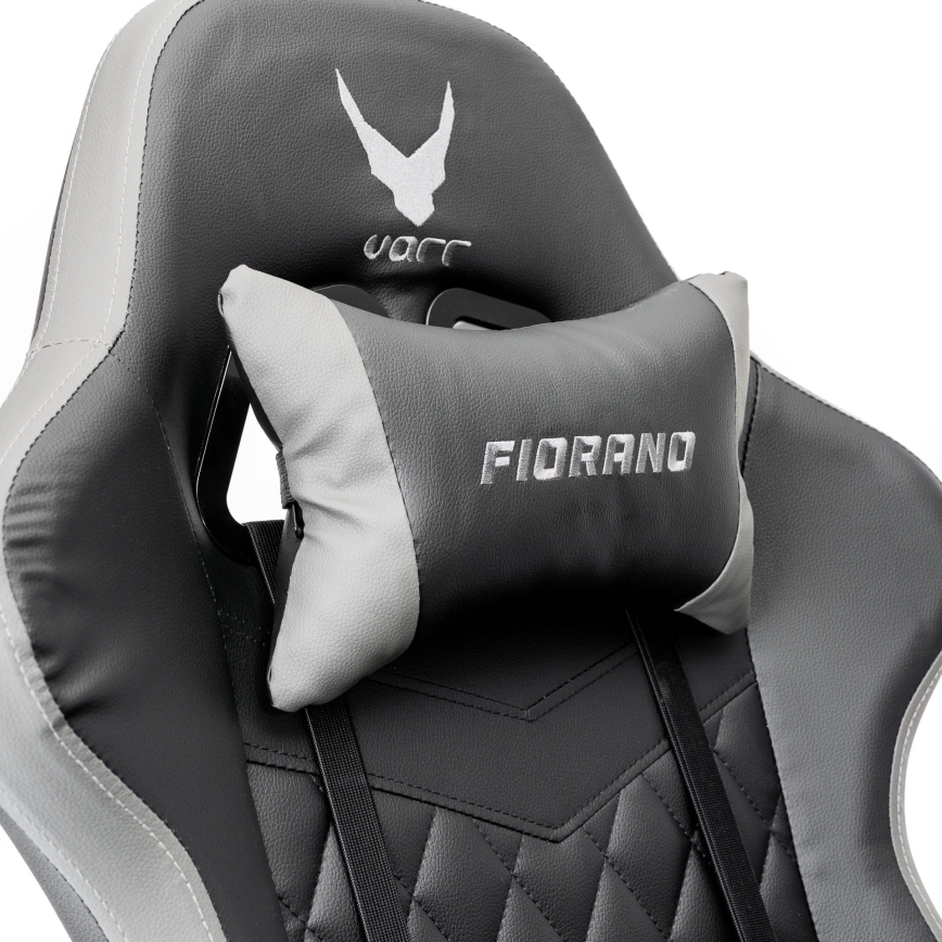 Sedia da gioco FIORANO nero/grigio