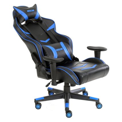 Sedia da gioco VARR Nascar nero/blu