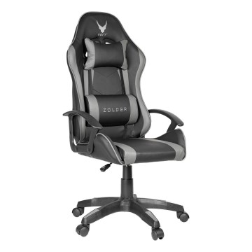 Sedia da gioco VARR Zolder nero/grigio