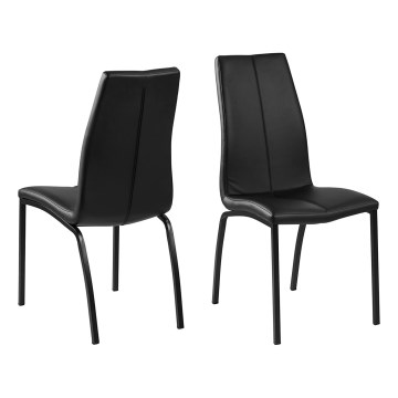 Sedia da pranzo AMAL 1 pz nero