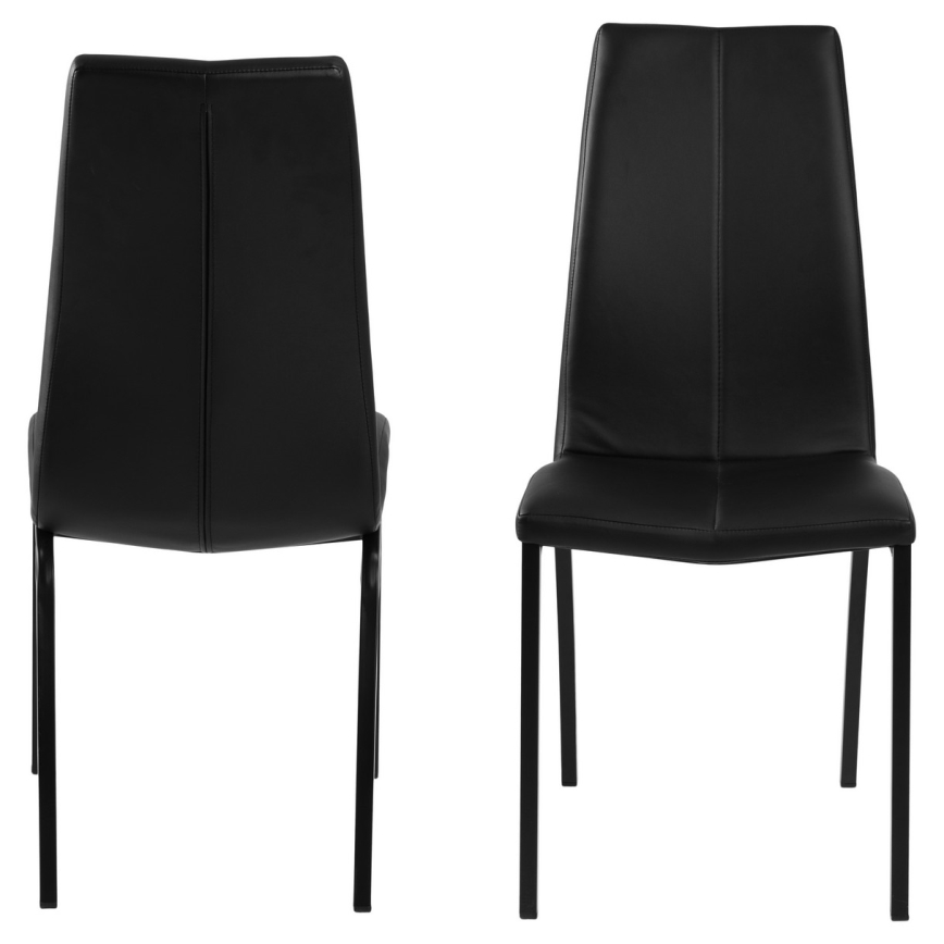 Sedia da pranzo AMAL 1 pz nero