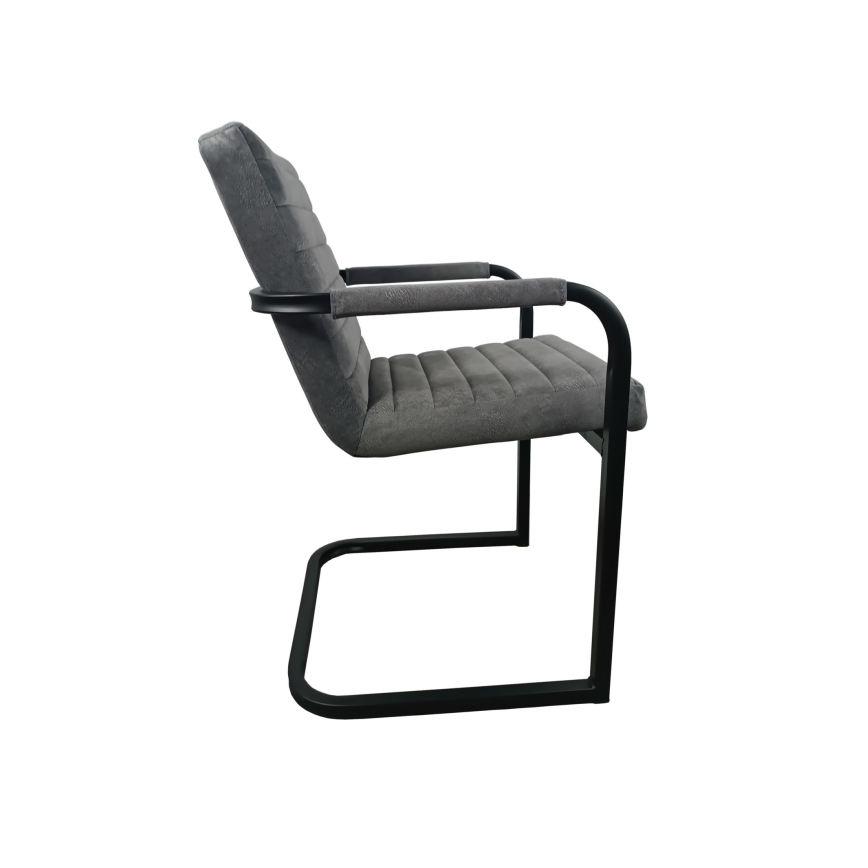 Sedia da pranzo BART grigia