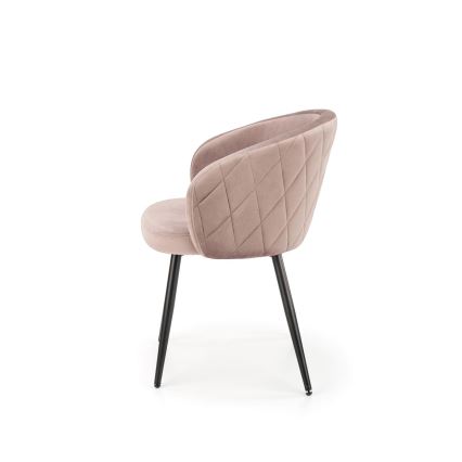 Sedia da pranzo CALMURE rosa