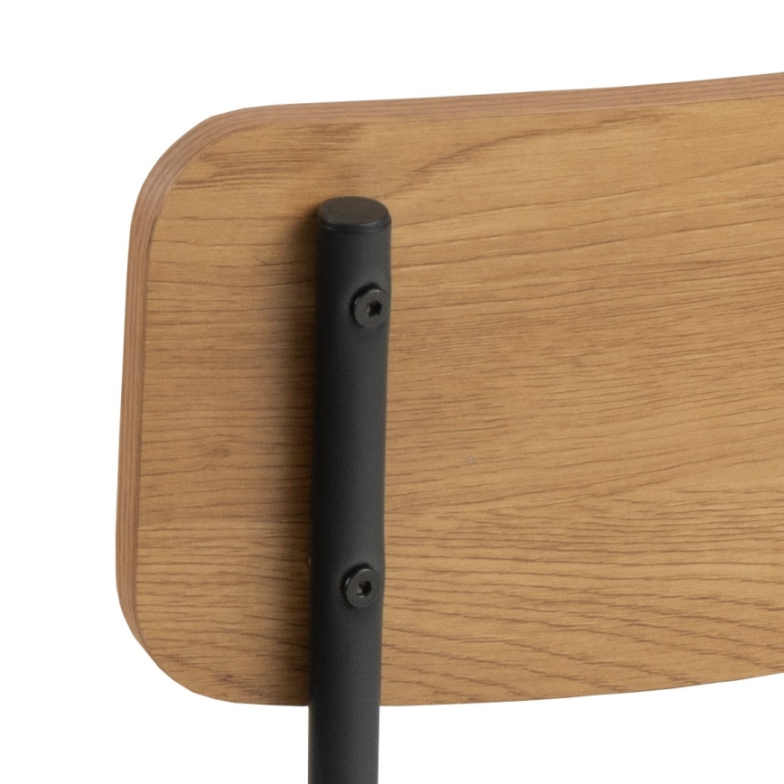 Sedia da pranzo CARYS, 1 pezzo, rovere