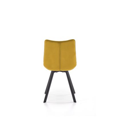 Sedia da pranzo COMORO, 1 pezzo, gialla